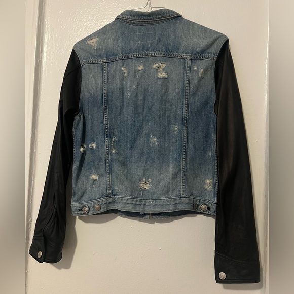 Rag and bone Jean/leather jacket - Picture 2 of 8